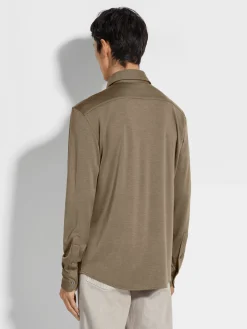 Cashmere and Silk Shirt