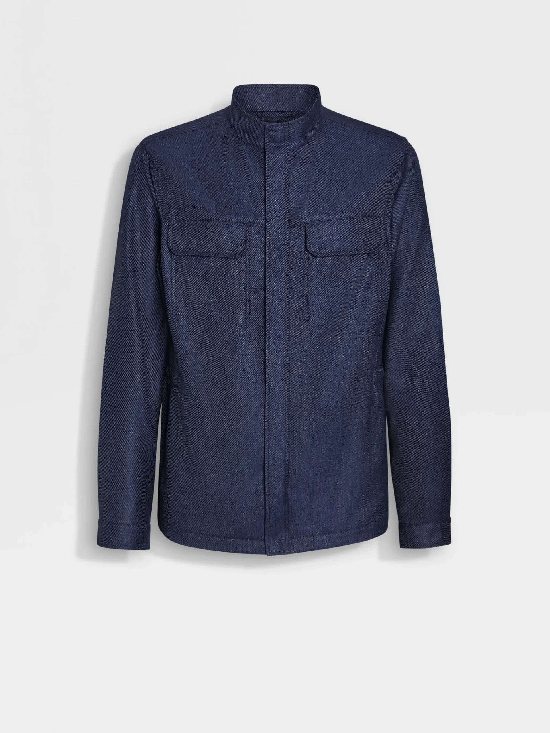 Cashmere Silk and Linen Blouson