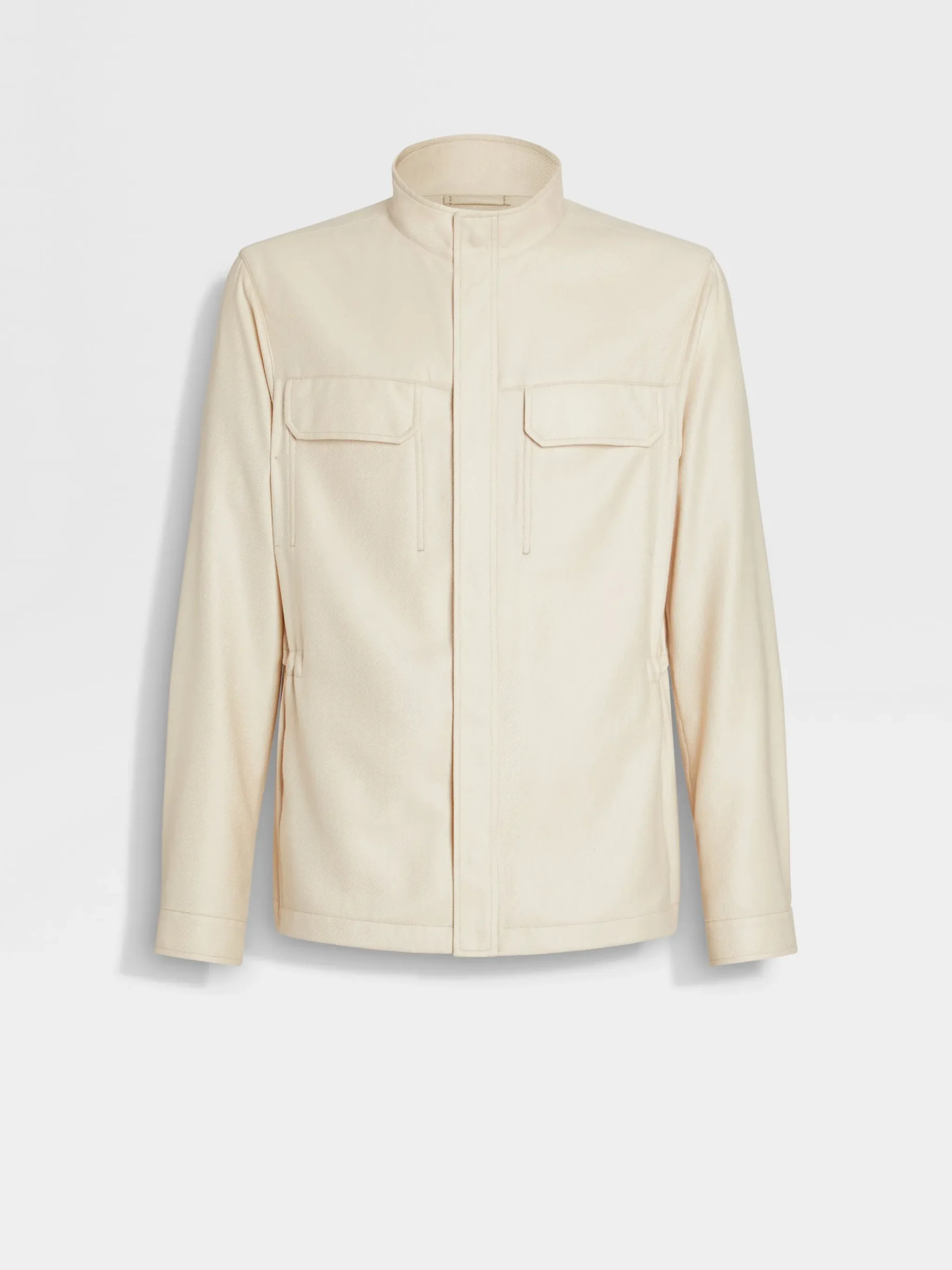 Cashmere Silk and Linen Blouson