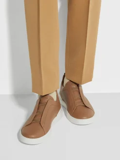 Dark Beige Triple Stitch™ SECONDSKIN Sneakers