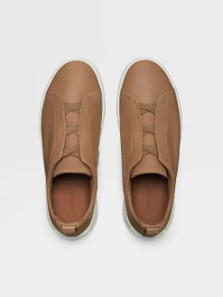 Dark Beige Triple Stitch™ SECONDSKIN Sneakers