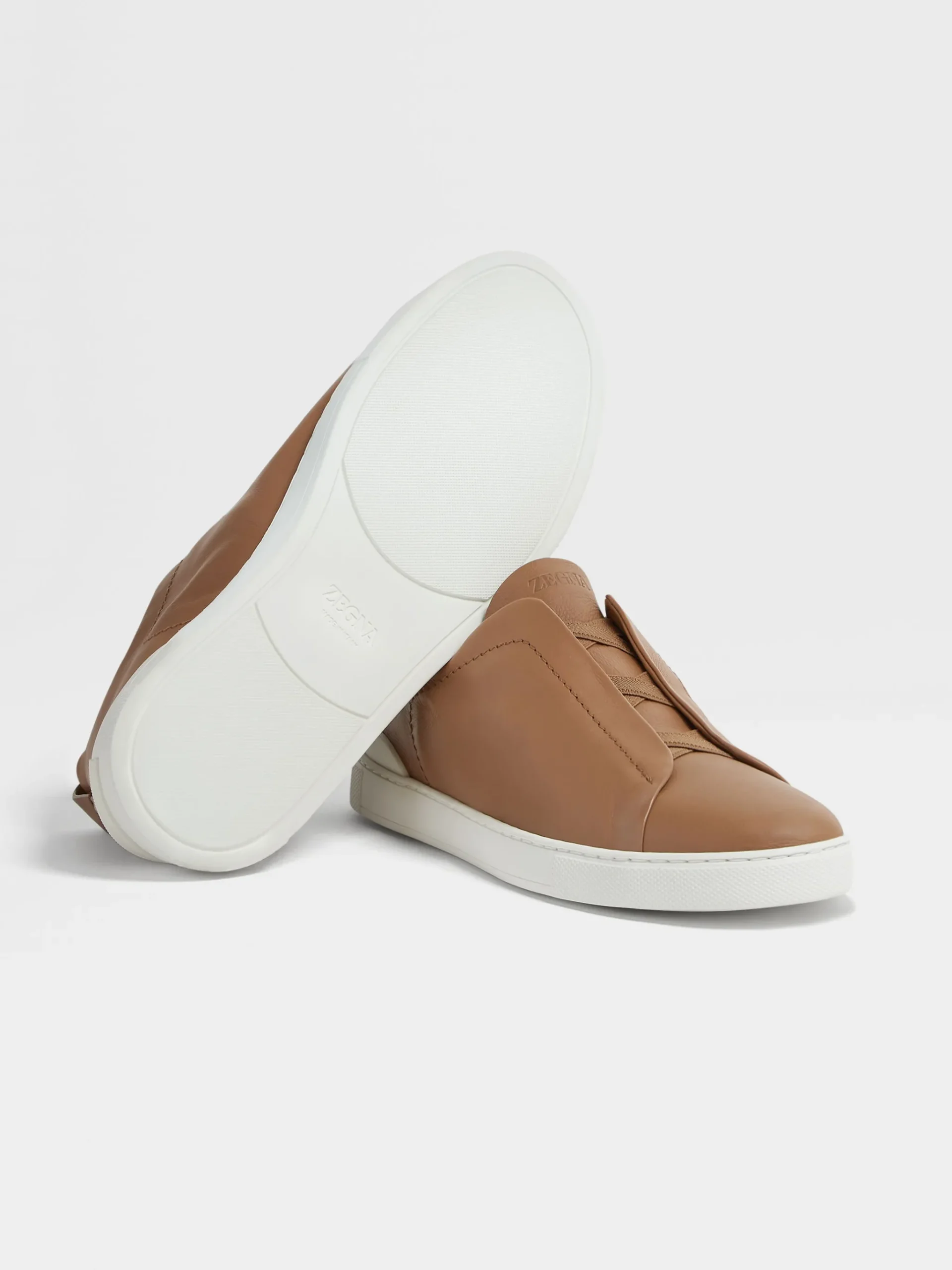 Dark Beige Triple Stitch™ SECONDSKIN Sneakers