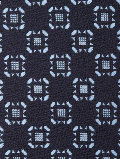 Dark Blue Silk Tie