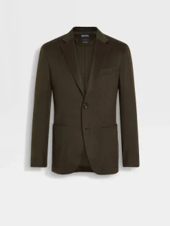 Dark Brown Oasi Cashmere Jacket