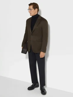 Dark Brown Oasi Cashmere Jacket