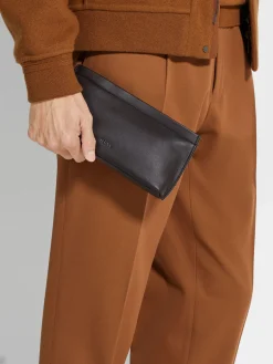 Dark Brown SECONDSKIN Clutch