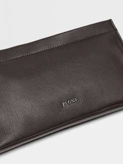 Dark Brown SECONDSKIN Clutch