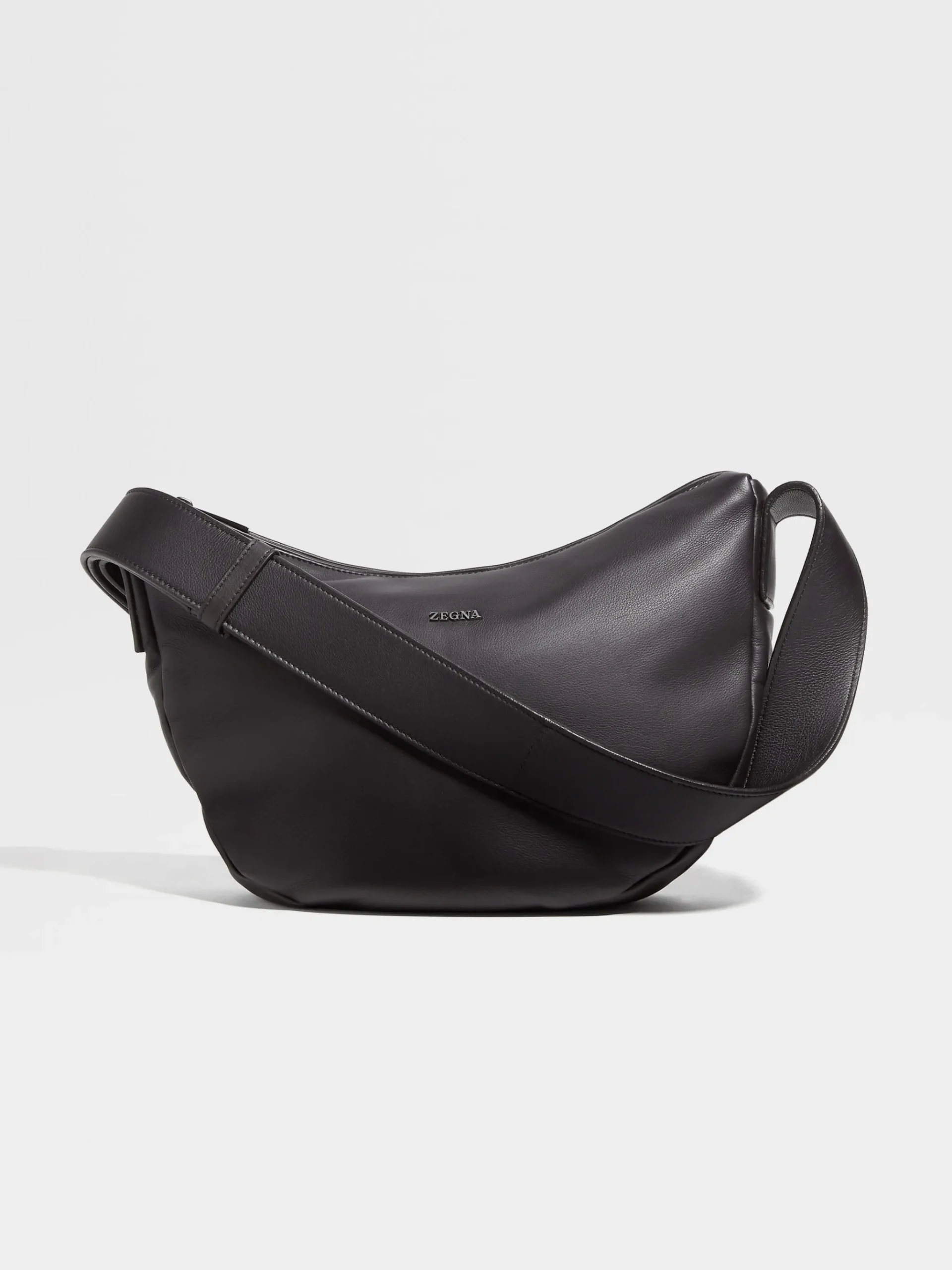 Dark Brown SECONDSKIN Hobo Panorama Micro Bag