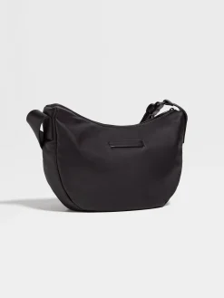 Dark Brown SECONDSKIN Hobo Panorama Micro Bag