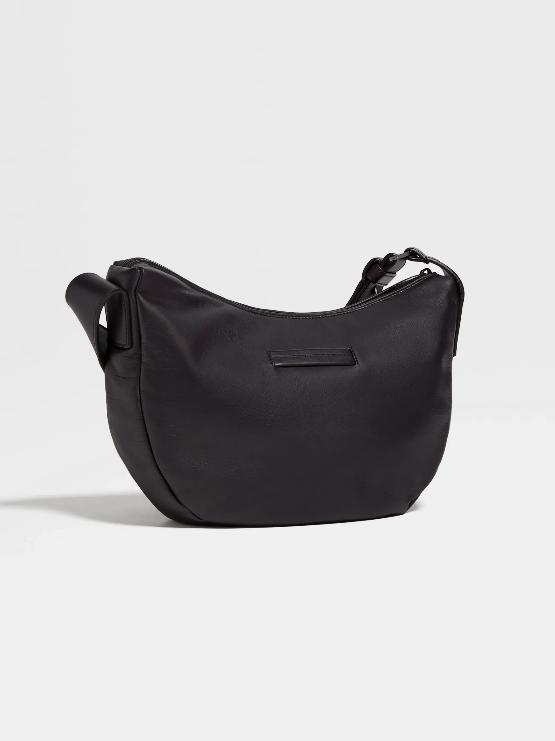 Dark Brown SECONDSKIN Hobo Panorama Micro Bag