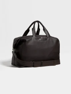 Dark Brown SECONDSKIN Holdall Raglan