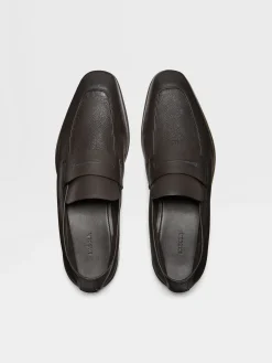 Dark Brown SECONDSKIN L'Asola Loafers