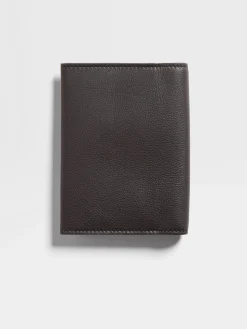 Dark Brown SECONDSKIN Passport Case