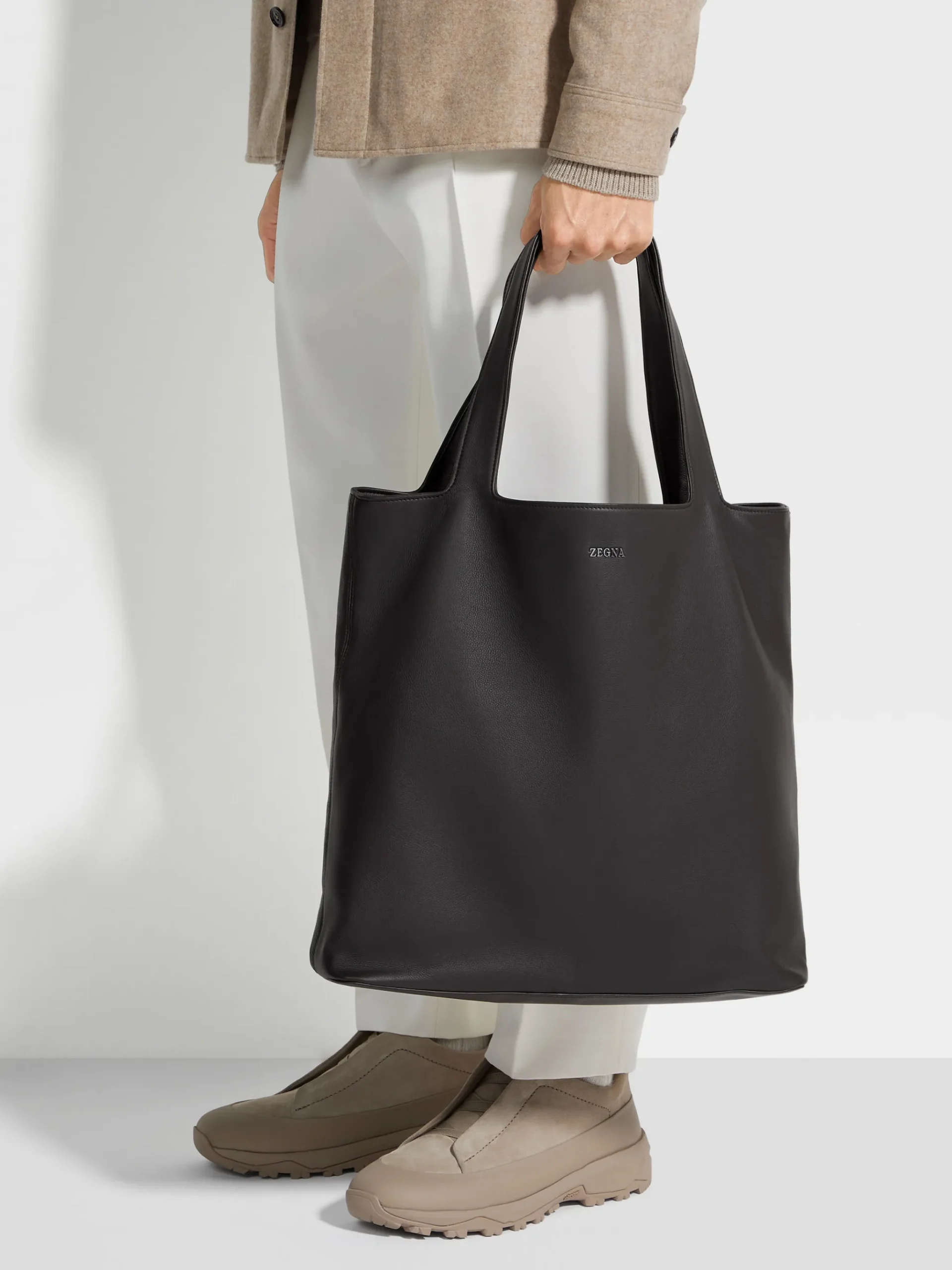 Dark Brown SECONDSKIN Tote Bag