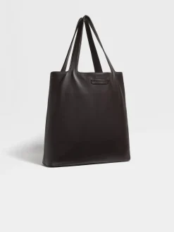 Dark Brown SECONDSKIN Tote Bag