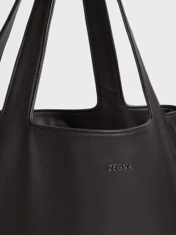 Dark Brown SECONDSKIN Tote Bag