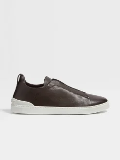 Dark Brown Triple Stitch™ SECONDSKIN Sneakers