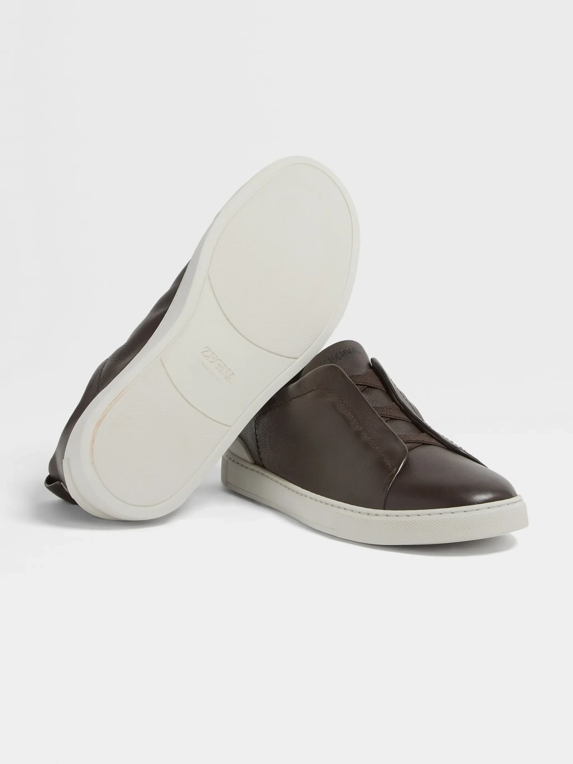 Dark Brown Triple Stitch™ SECONDSKIN Sneakers