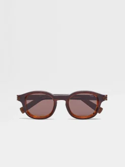 Dark Foliage Aurora I Acetate Sunglasses