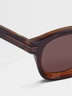 Dark Foliage Aurora I Acetate Sunglasses