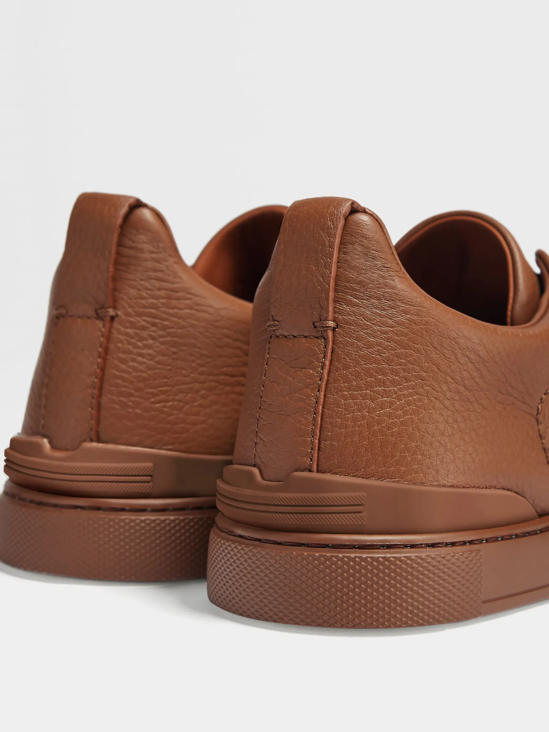 Dark Foliage Deerskin Triple Stitch™ Sneakers
