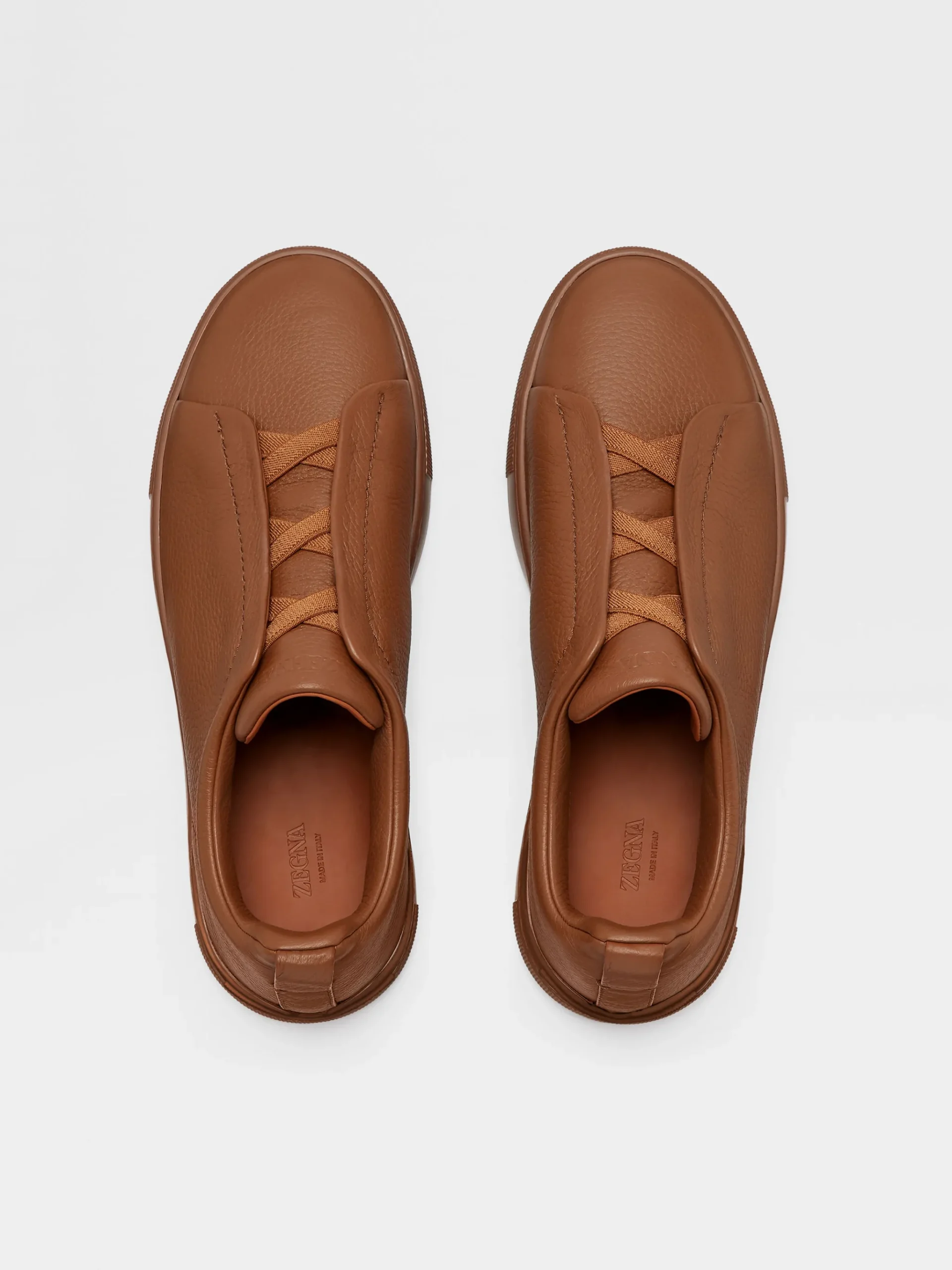 Dark Foliage Deerskin Triple Stitch™ Sneakers