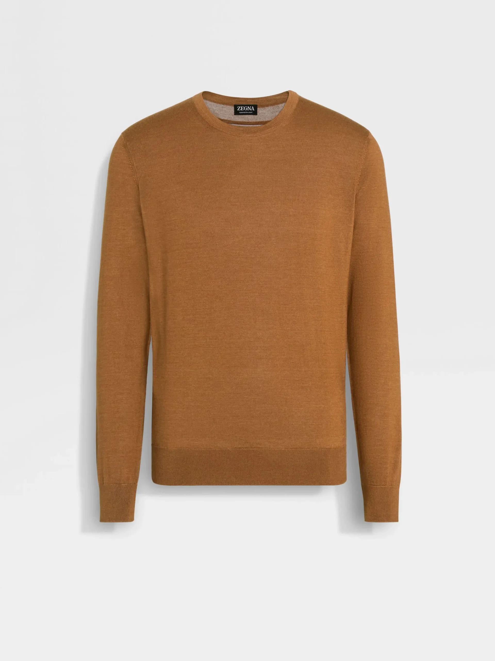 Dark Foliage Mélange Cashseta Crewneck