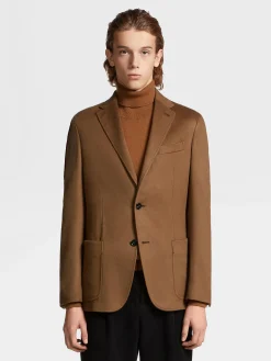 Dark Foliage Oasi Cashmere Shirt Jacket