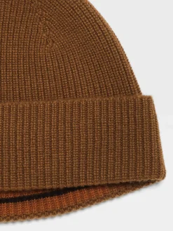 Dark Foliage Oasi Cashmere Beanie