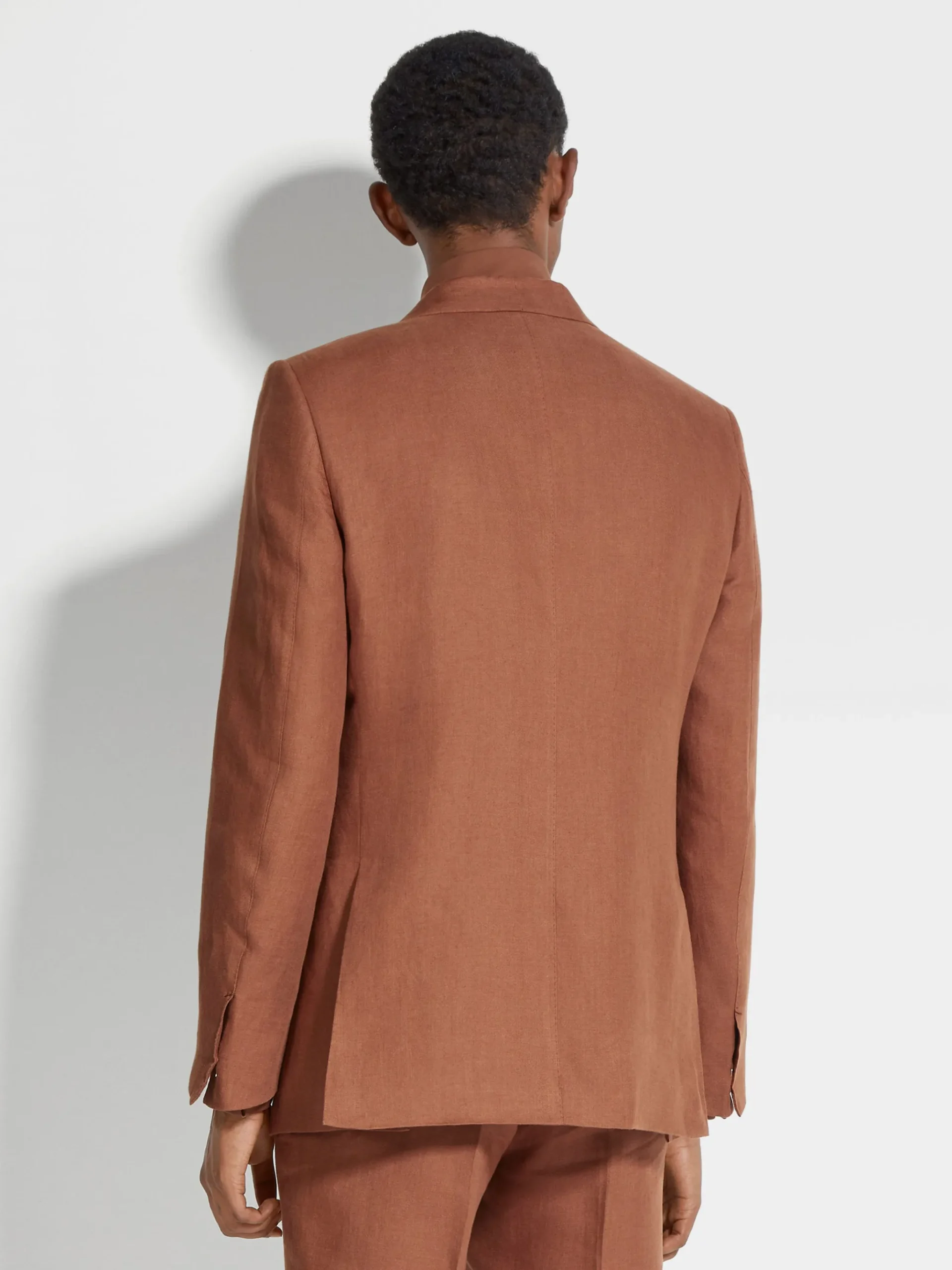 Dark Foliage Oasi Lino Evening Jacket