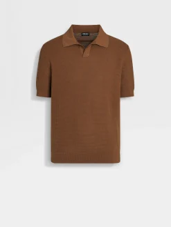 Dark Foliage Premium Cotton Polo Shirt