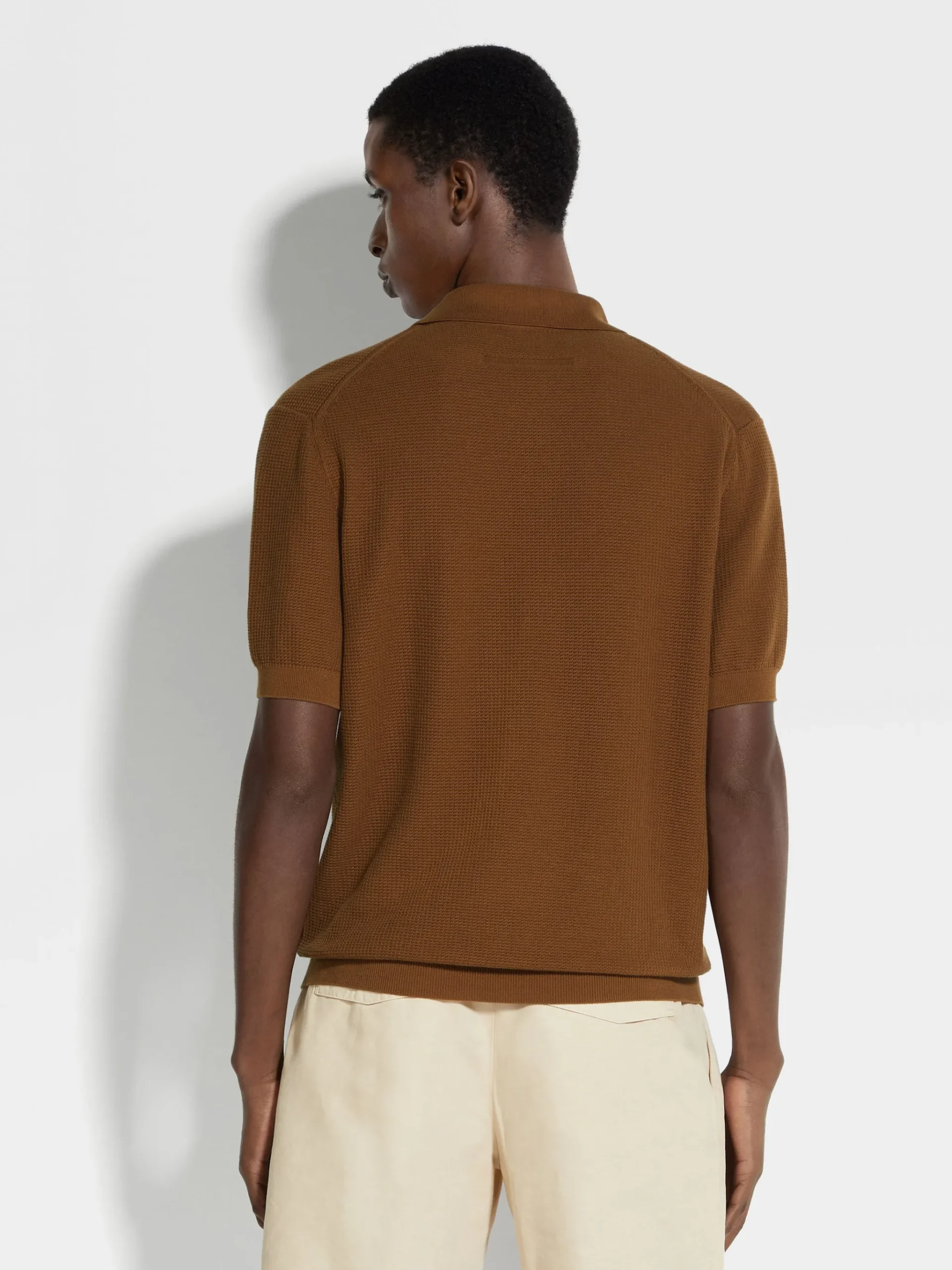 Dark Foliage Premium Cotton Polo Shirt