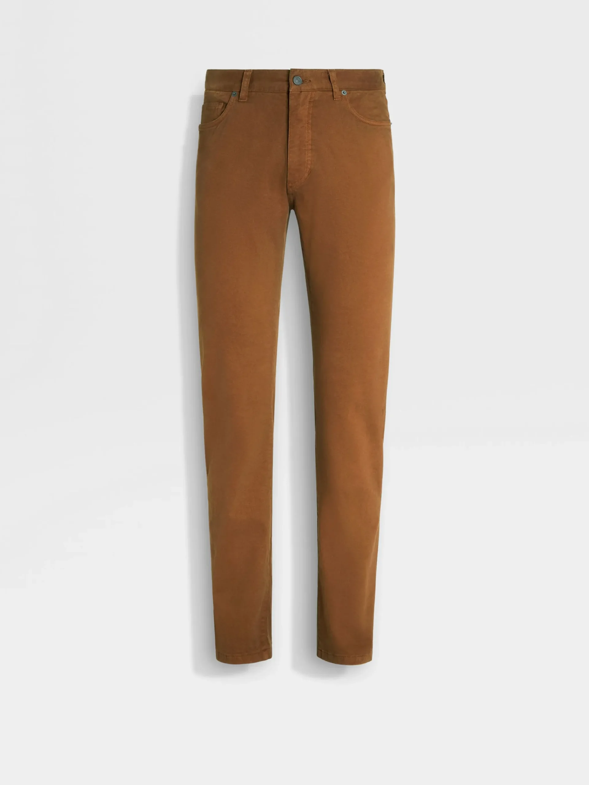 Dark Foliage Stretch Cotton Roccia Jeans