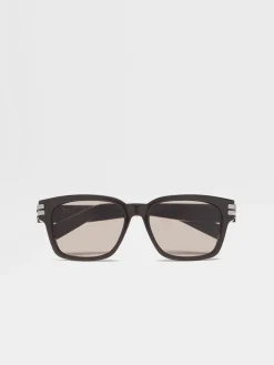 Dark Green Acetate Sunglasses