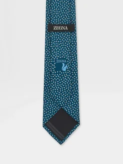 Dark Green Silk Tie