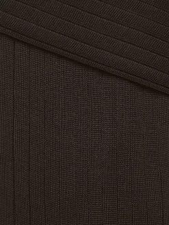 Dark Grey Cotton Socks