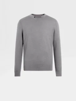 Dark Grey 12milmil12 Wool Crewneck