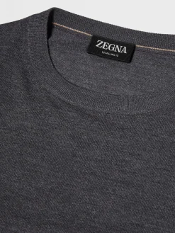Dark Grey 12milmil12 Wool Crewneck