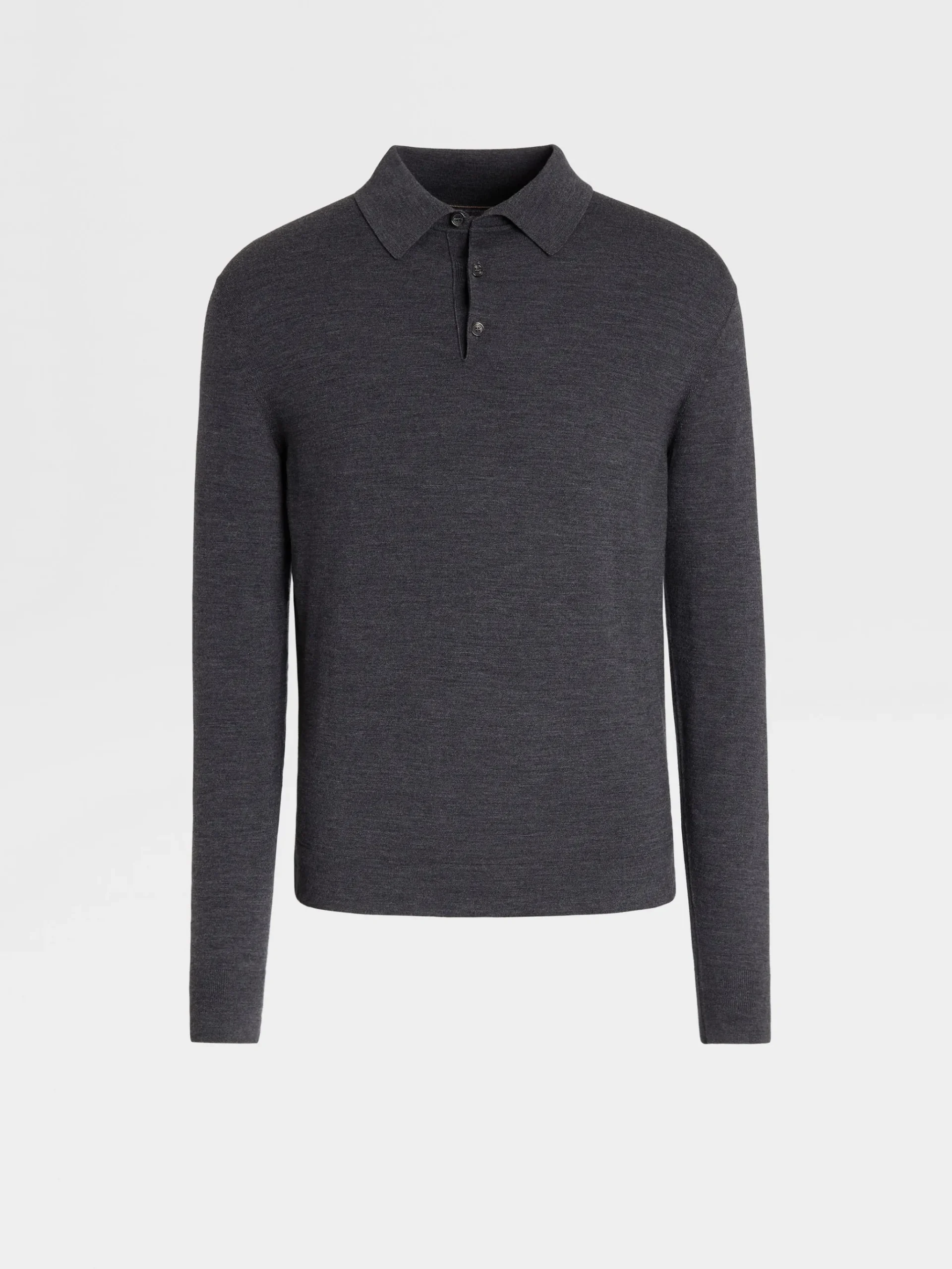 Dark Grey 12milmil12 Wool Polo