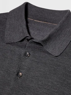 Dark Grey 12milmil12 Wool Polo