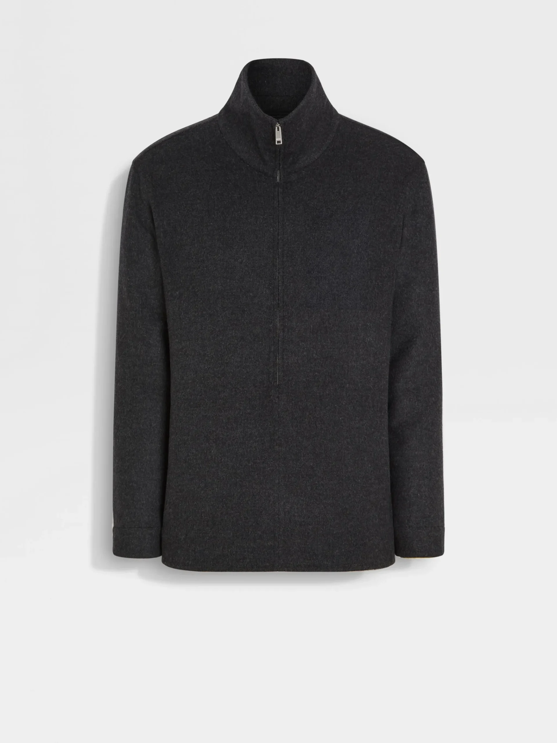 Dark Grey Mélange Trofeo™ Cashmere Overshirt