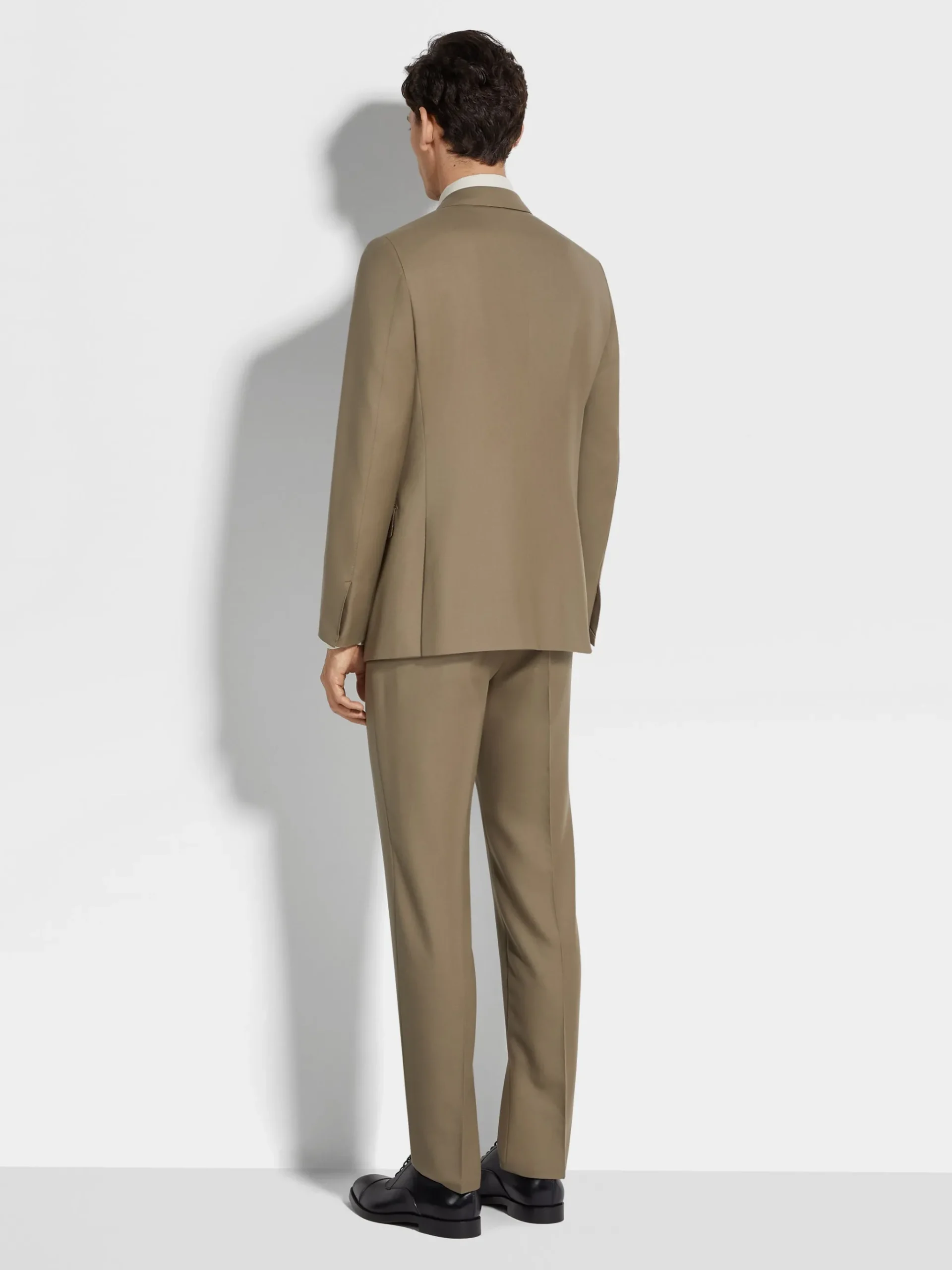 Dark Ochre Oasi Cashmere Suit