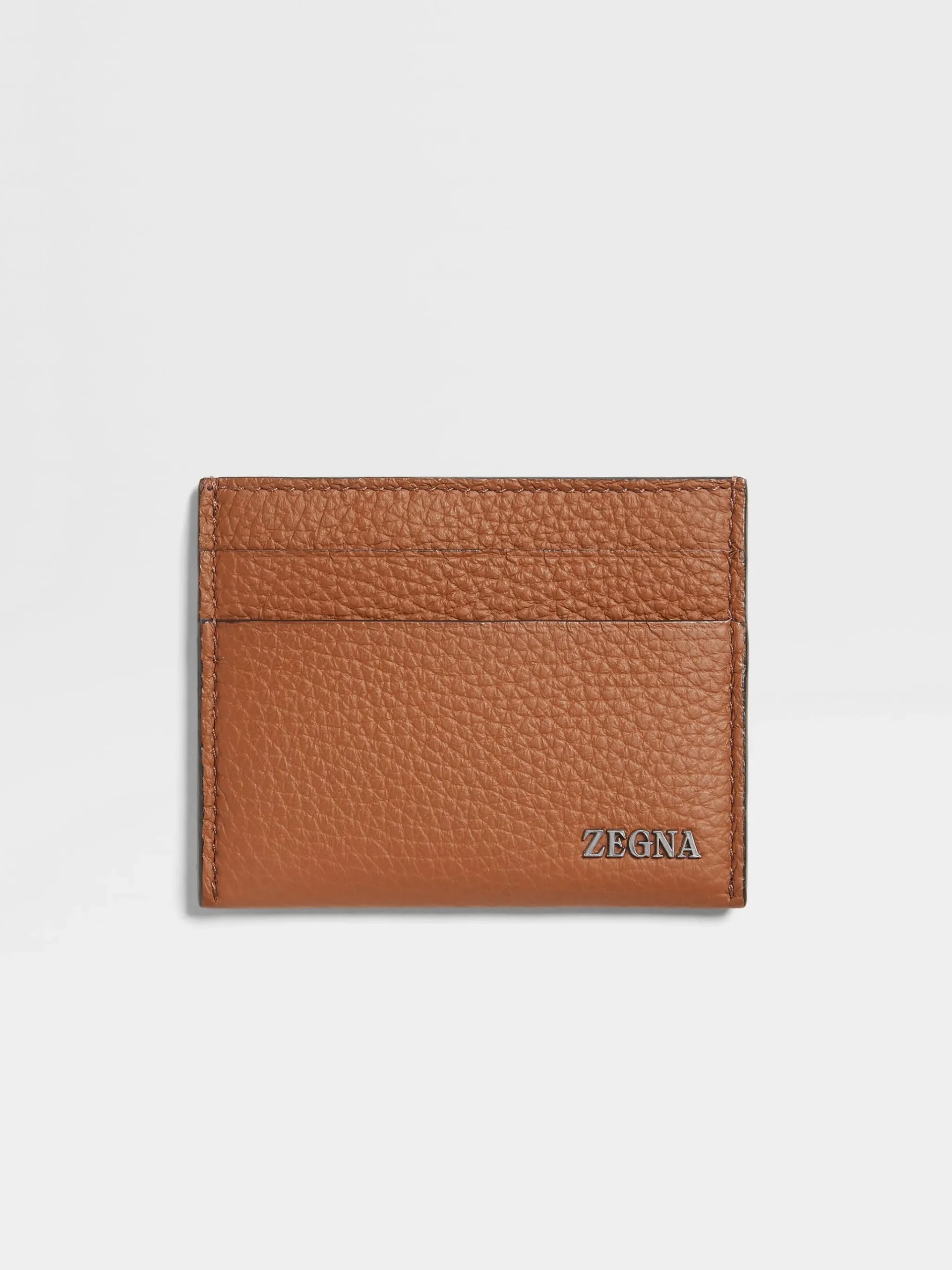 Foliage Deerskin Card Case