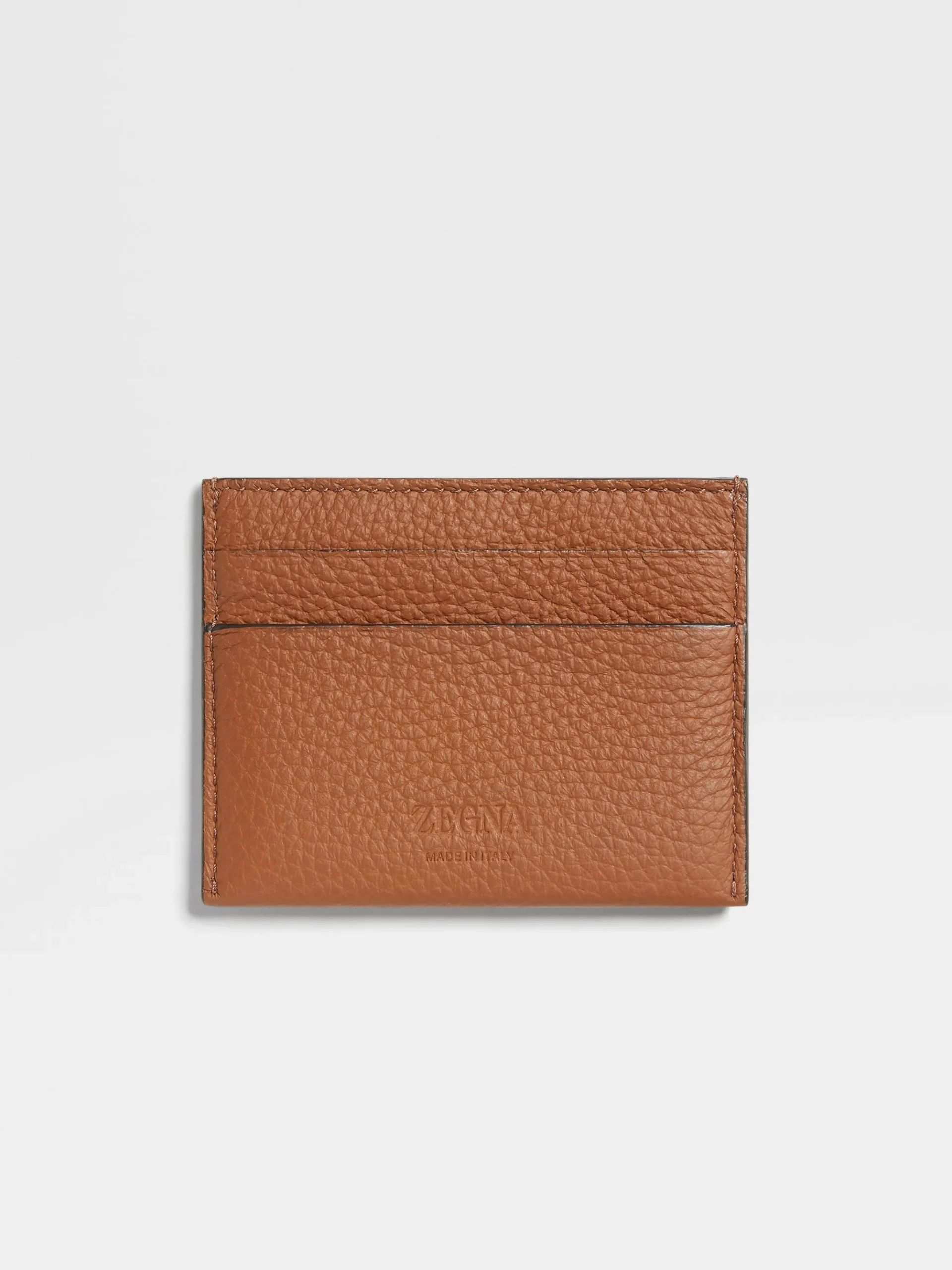 Foliage Deerskin Card Case