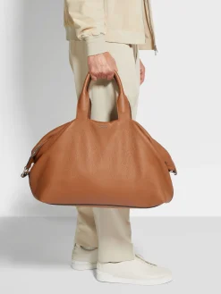 Foliage Deerskin Holdall Raglan