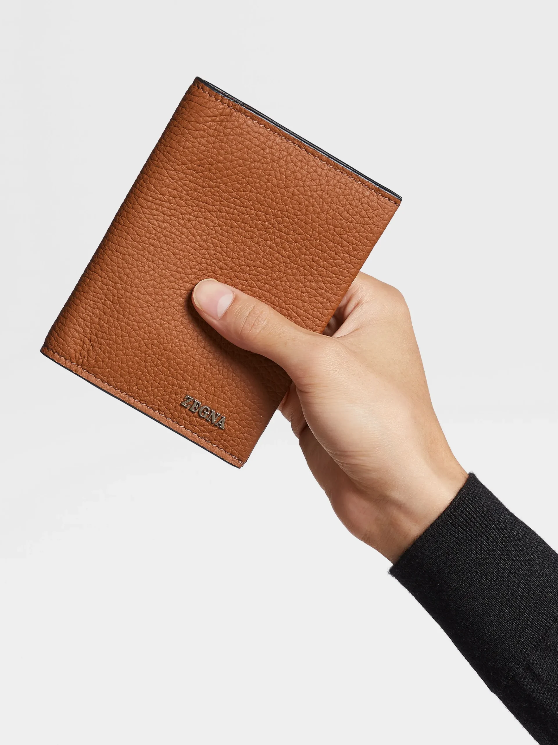 Foliage Deerskin Passport Case
