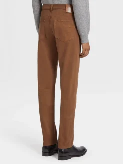 Foliage Stretch Cotton Roccia Jeans