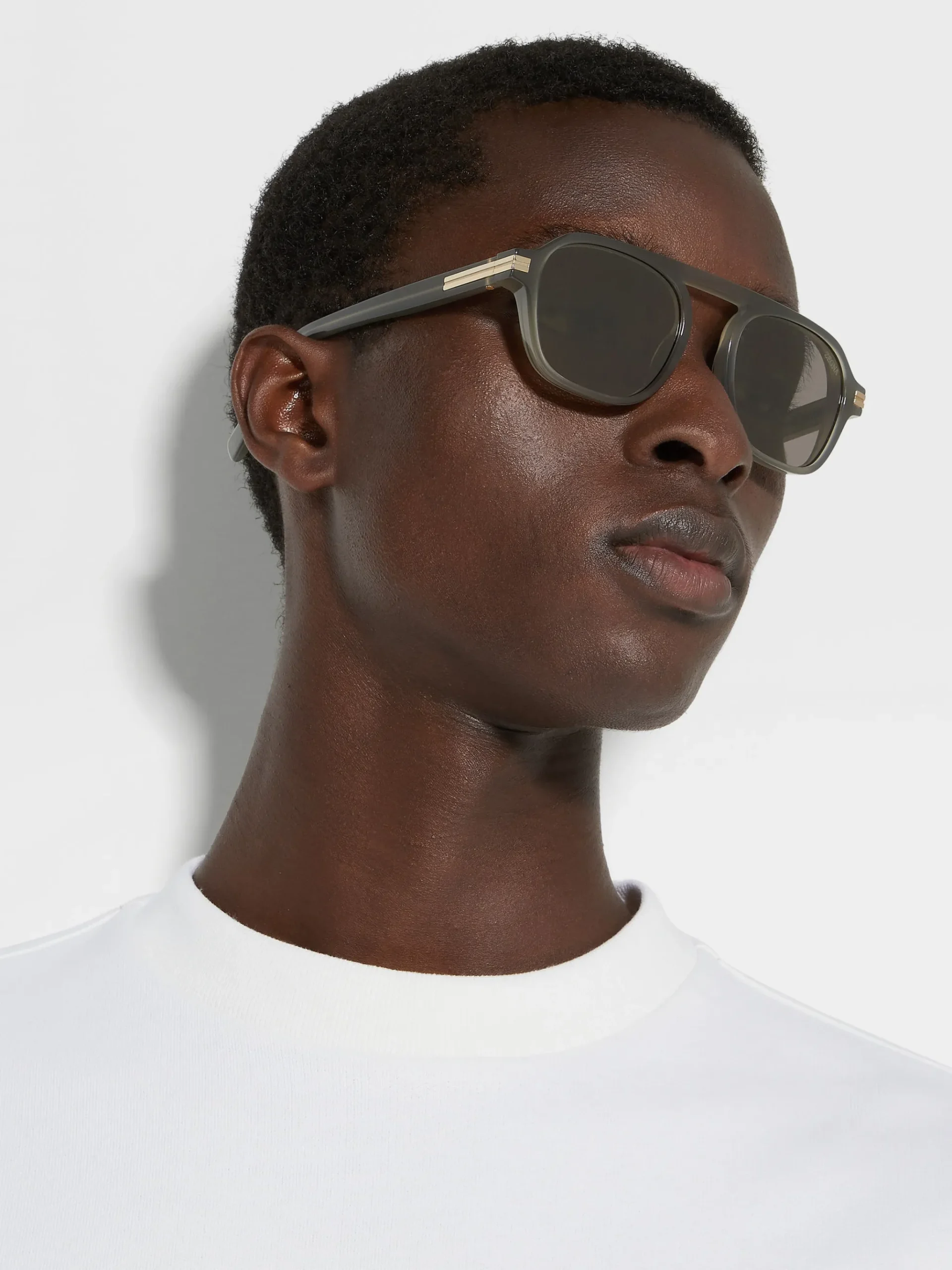 Green Aurora II Acetate Sunglasses