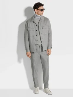Grey Mélange 15milmil15 Wool Joggers