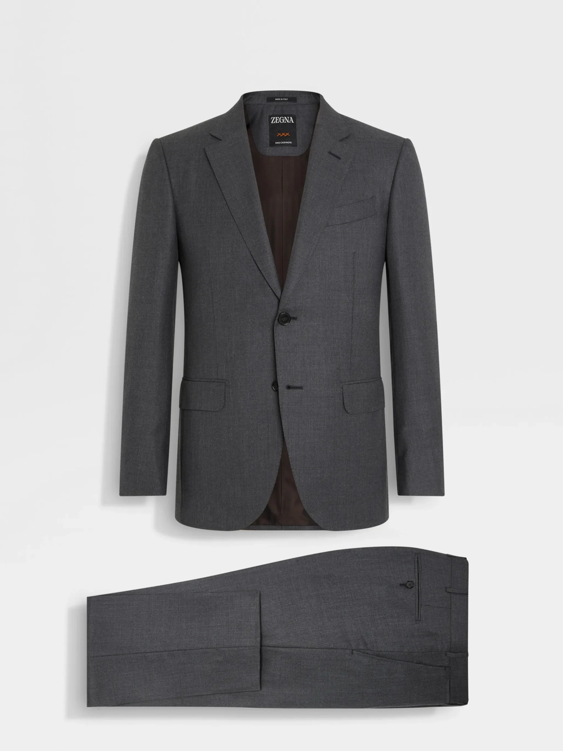 Grey Oasi Cashmere Suit